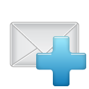 Add, email icon