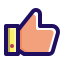 Basic UI - Jumpicon (Filled Line) icon 64x64