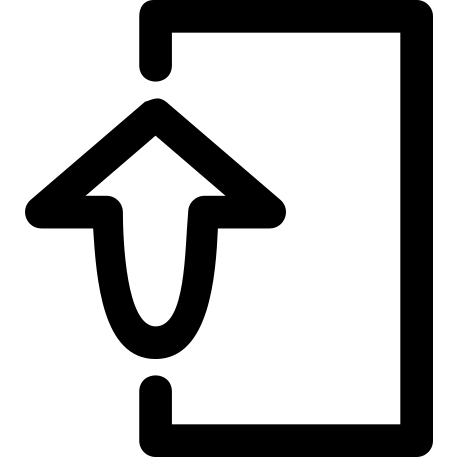 Arrow, arrows, up, upload icon