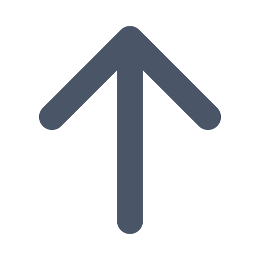 Arrow, up icon