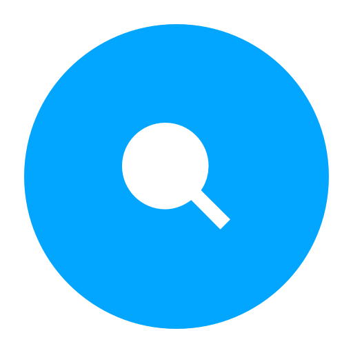 Look, search, up, find, glass, magnifier, zoom icon