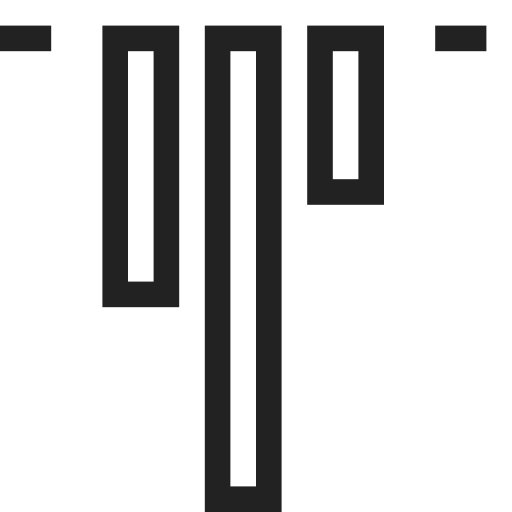 Align, alignment, top, up, direction, interaction, move icon