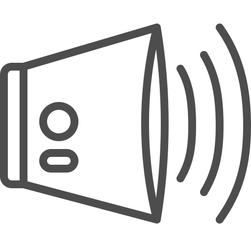 Audio, music, play, sound, turn, up, volume icon