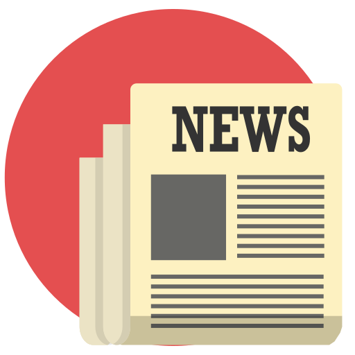 News, newspaper, paper, stories, story icon