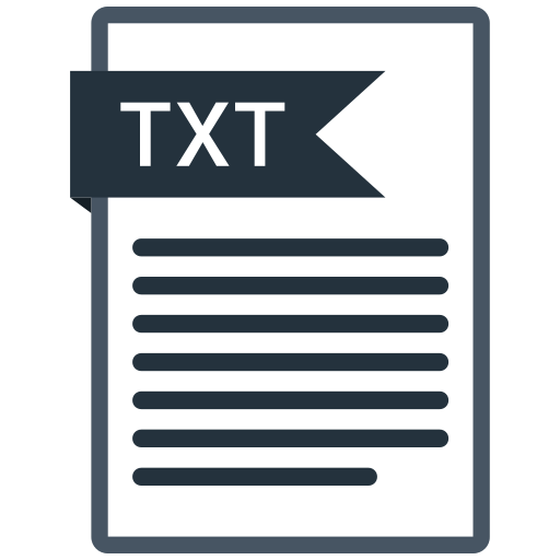 Documents, file, format, paper, txt icon