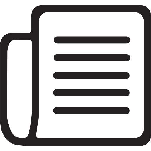 Newspaper, media, news, paper, press icon