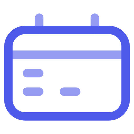 Calendar, date, schedule, time icon