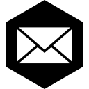 Hexagon,Mail,Media,Social