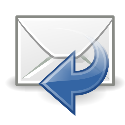 Mail, sender, reply icon