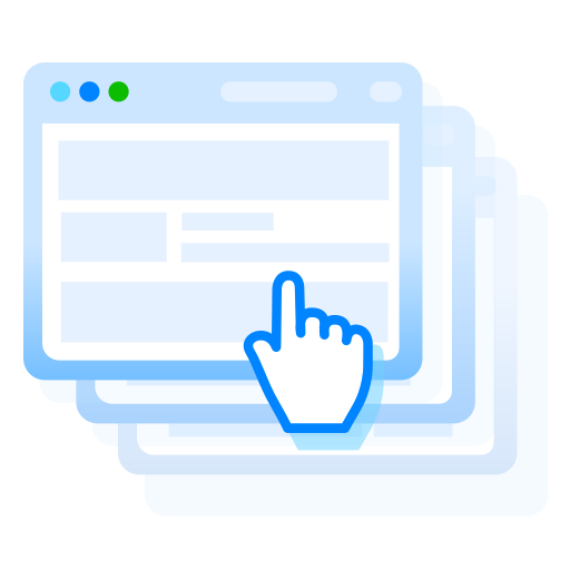 Browser, cloning, dupicate, site, website, window icon