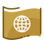 Social Media J.02 Gold icon 64x64