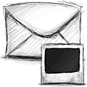 Email, photo icon