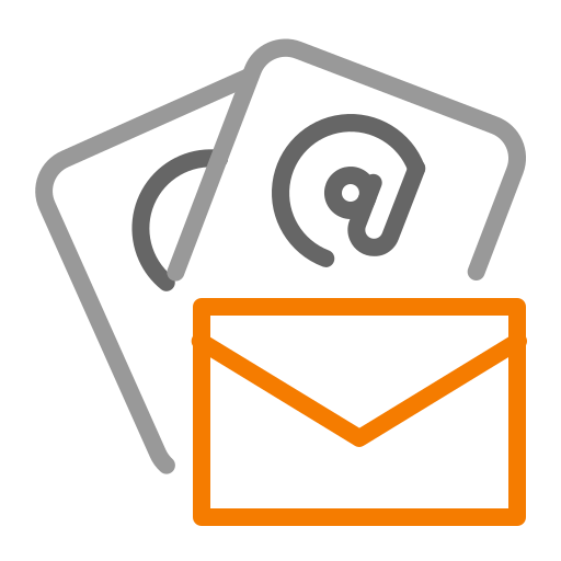 Email, files, letter, mail, message, online icon
