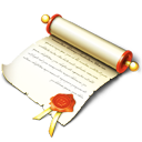 Letter, mail, request, scroll icon