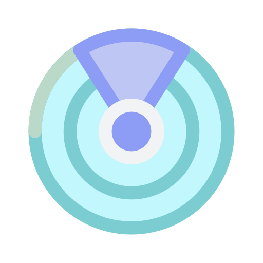 Find, my, navigation, location icon