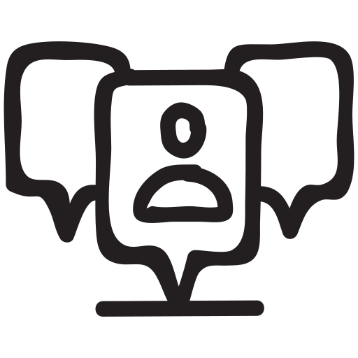 Interface, location, map, people, pin, position, user icon