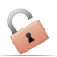 Secure, safe, lock, open icon