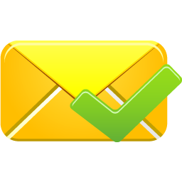 Email, validated icon