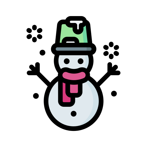 Frosty, new, year, snowman, winter icon
