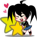 Favorite,Bookmark,Heart,Like,Star,Cartoon,Japan