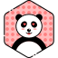 Panda emojis icon 64x64