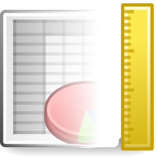 Spreadsheet, office, template icon