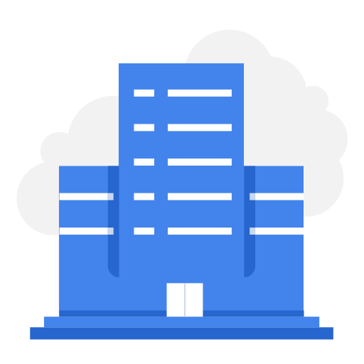 Company, estate, building, business, work, office icon