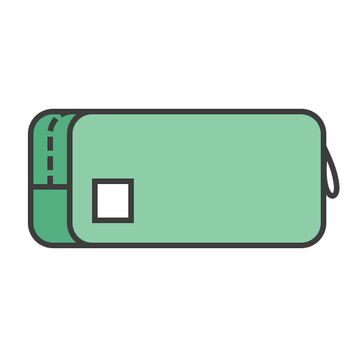 Bag, cosmetics, journey, stuff, travel, trip icon
