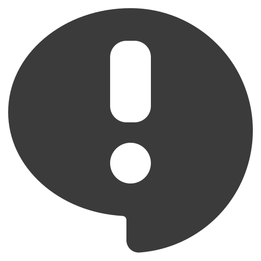 Alert, attention, caution, important icon