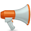Advertisement, advertising, blog, megaphone, nixus, promote icon