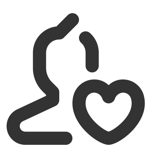 Boy, friend, heart, lover icon