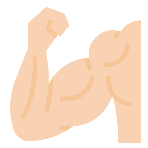 Health, healthy, heart, strength, strong icon