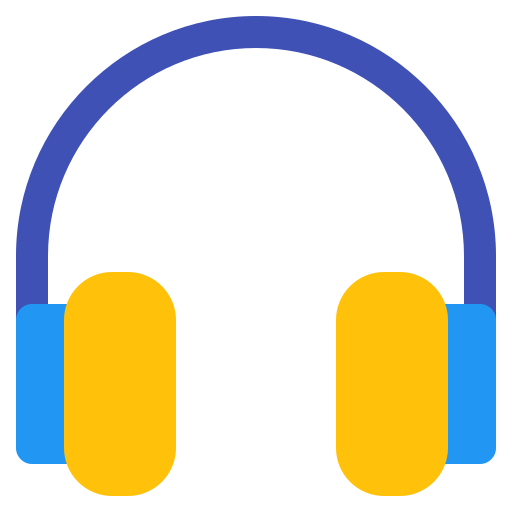 App, communication, desktop, earphone, headphone icon
