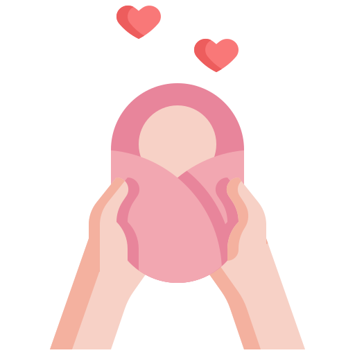 Hand, baby, kid, motherhood, mothers, day, love icon