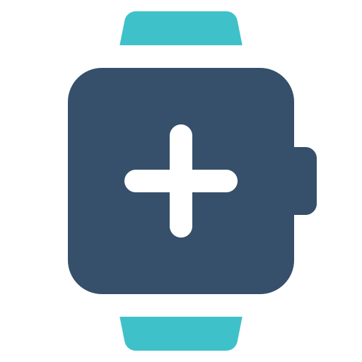 Watch, add, smartwatch icon