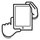 Handheld,Device,Hold,Portrait,Screen,Tablet,Gesture