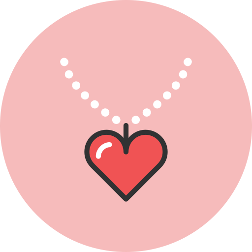 Chain, heart icon