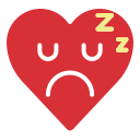 Emoji,Emotion,Heart,Sleepy,Tired