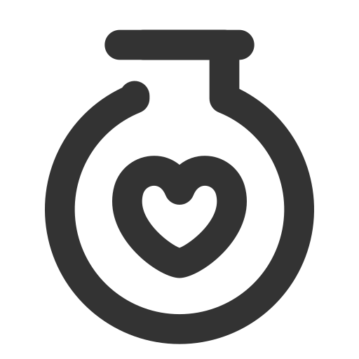Love, philtre, potion, spell icon