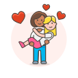Arms,Couple,Hold,In,Lesbian,Love