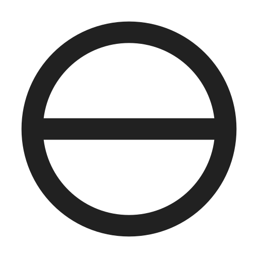 Ic, fluent, circle, line, filled icon