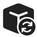 Ic,Fluent,Cube,Sync,Filled