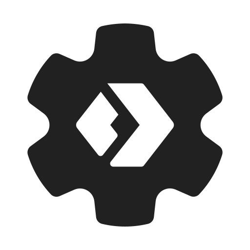 Ic, fluent, launcher, settings, filled icon