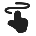 Ic,Fluent,Hand,Draw,Filled