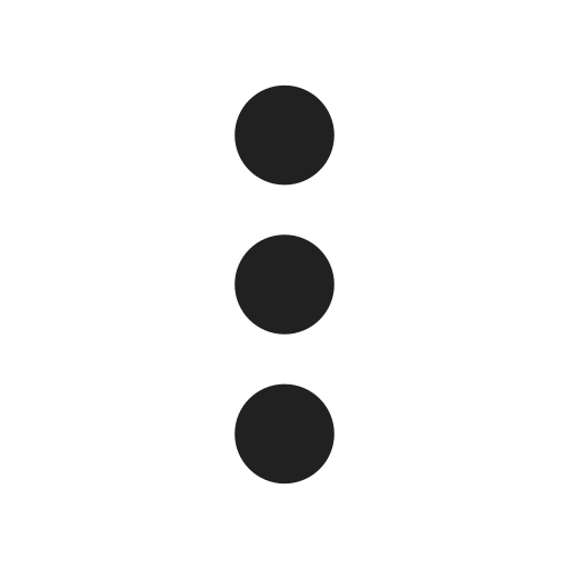Ic, fluent, more, vertical, filled icon