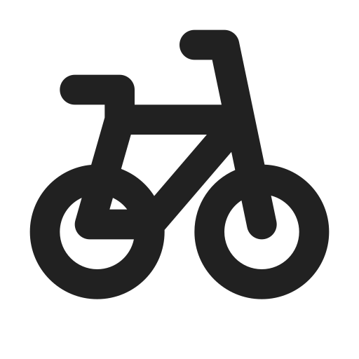 Ic, fluent, vehicle, bicycle, filled icon