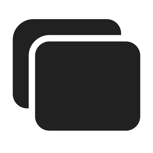 Ic, fluent, slide, multiple, filled icon
