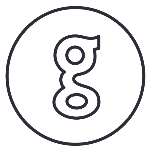 Circles, code, developer, github, line, neon, social icon
