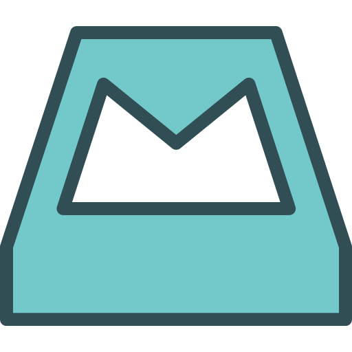 Brand, logo, mailbox, network, social icon