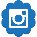 Flower,Instagram,Media,Round,Social